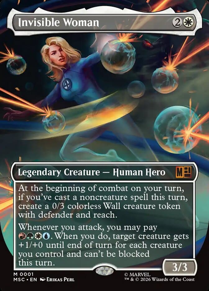 Invisible Woman — Marvel Super Heroes Commander