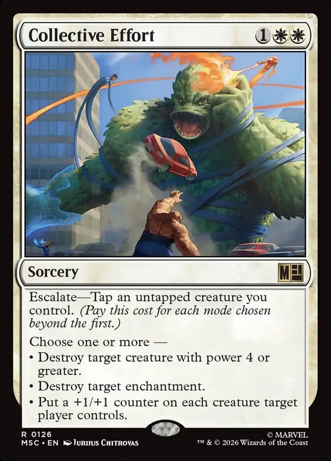 Collective Effort — Marvel Super Heroes Commander