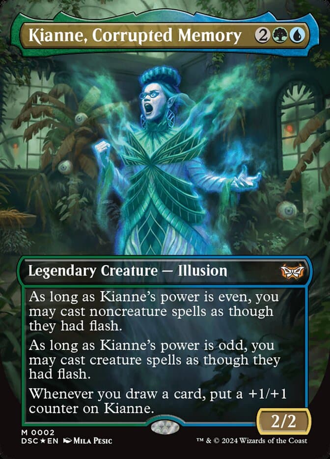 Kianne, Corrupted Memory — Duskmourn: House of Horror Commander