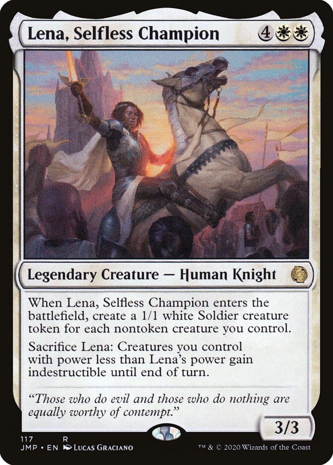Lena, Selfless Champion — Jumpstart