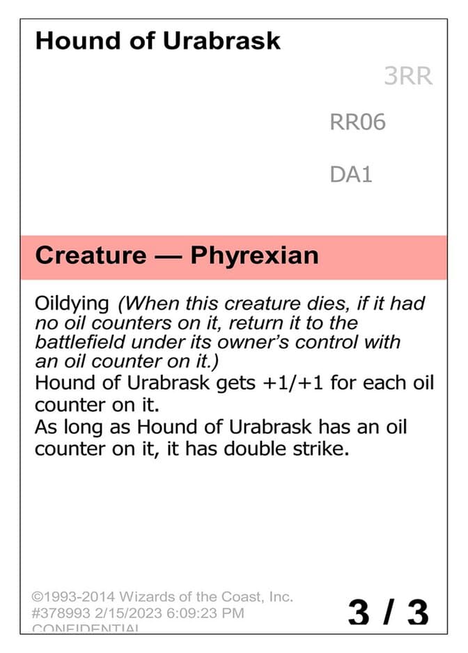 Hound of Urabrask — Unknown Event