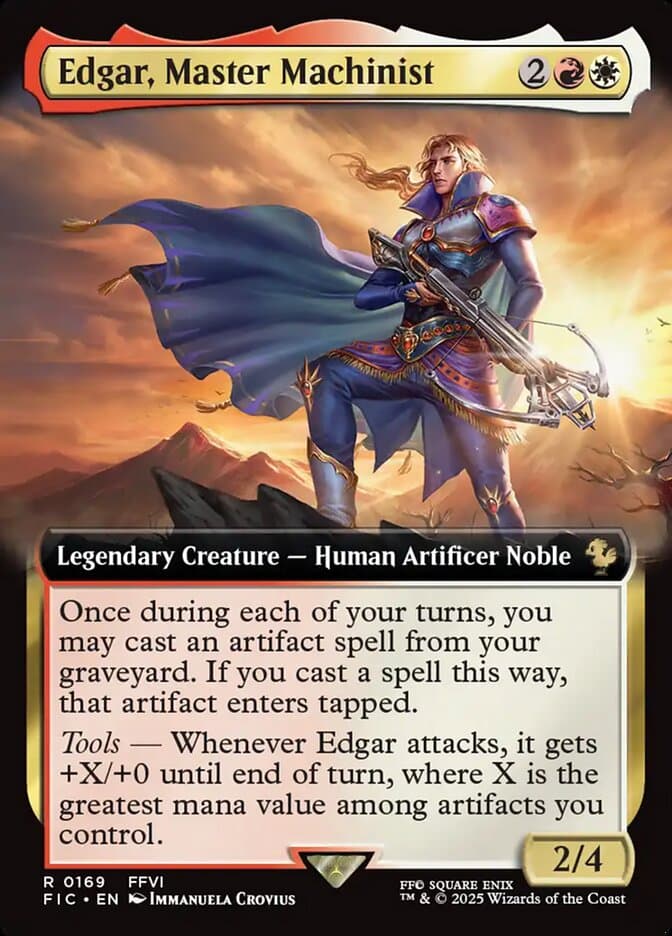 Edgar, Master Machinist — Final Fantasy Commander