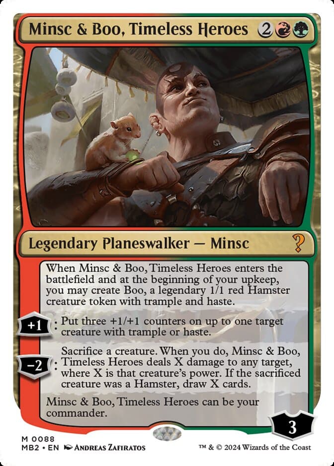 Minsc & Boo, Timeless Heroes — Mystery Booster 2