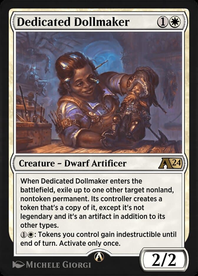Dedicated Dollmaker — Alchemy: Wilds of Eldraine
