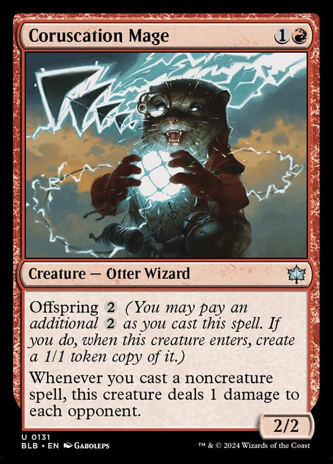 Coruscation Mage — Bloomburrow
