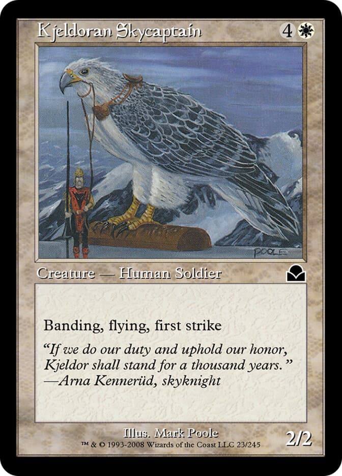Kjeldoran Skycaptain — Masters Edition II