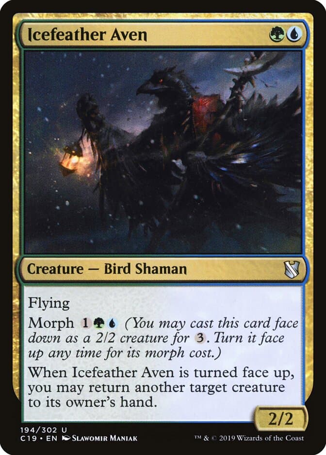 Icefeather Aven — Commander 2019
