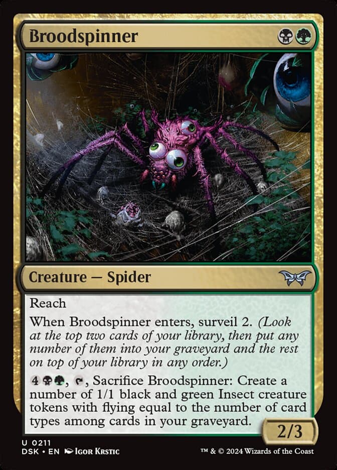 Broodspinner — Duskmourn: House of Horror
