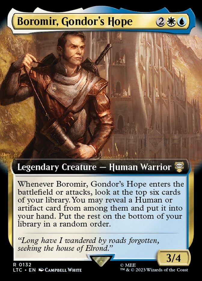 Boromir, Gondor's Hope — Tales of Middle-earth Commander