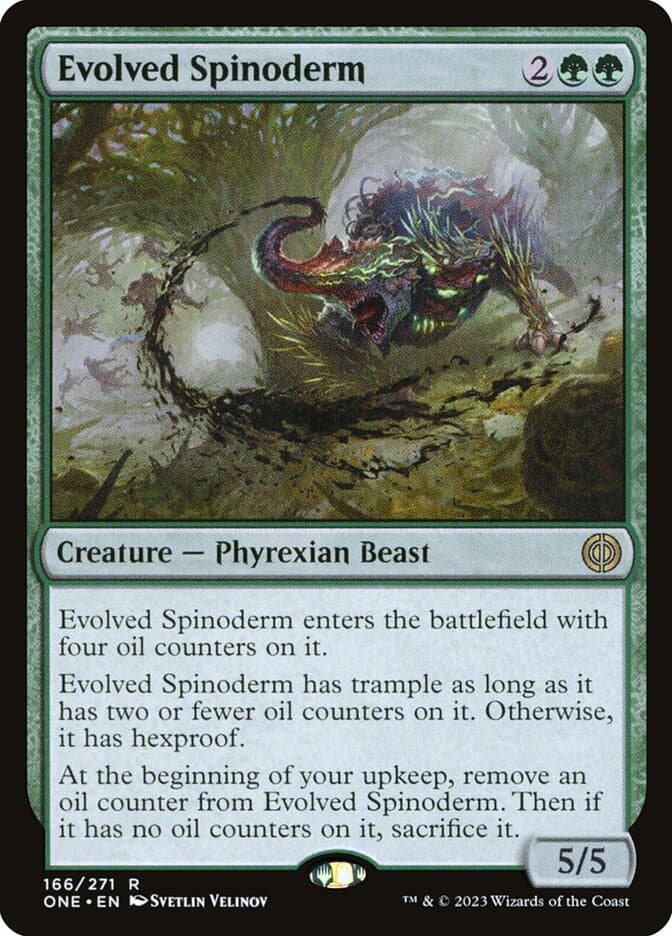 Evolved Spinoderm — Phyrexia: All Will Be One