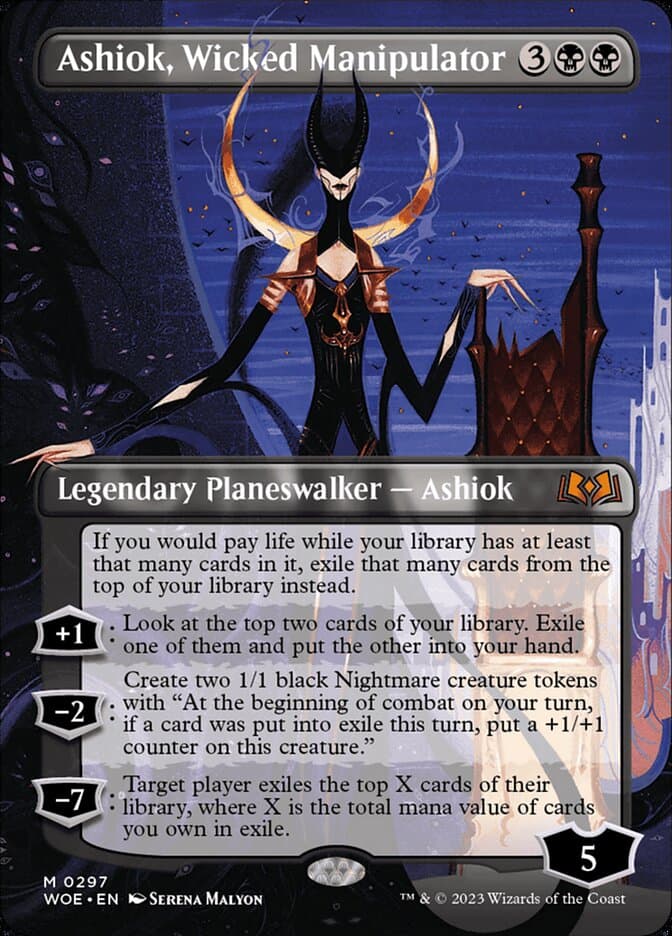 Ashiok, Wicked Manipulator — Wilds of Eldraine