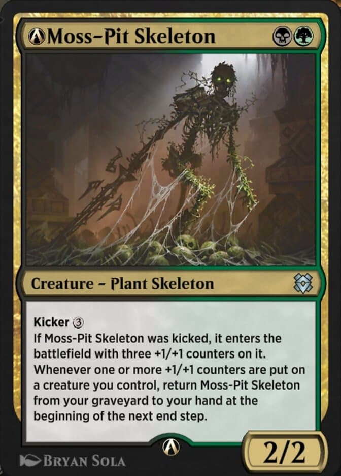 A-Moss-Pit Skeleton — Zendikar Rising