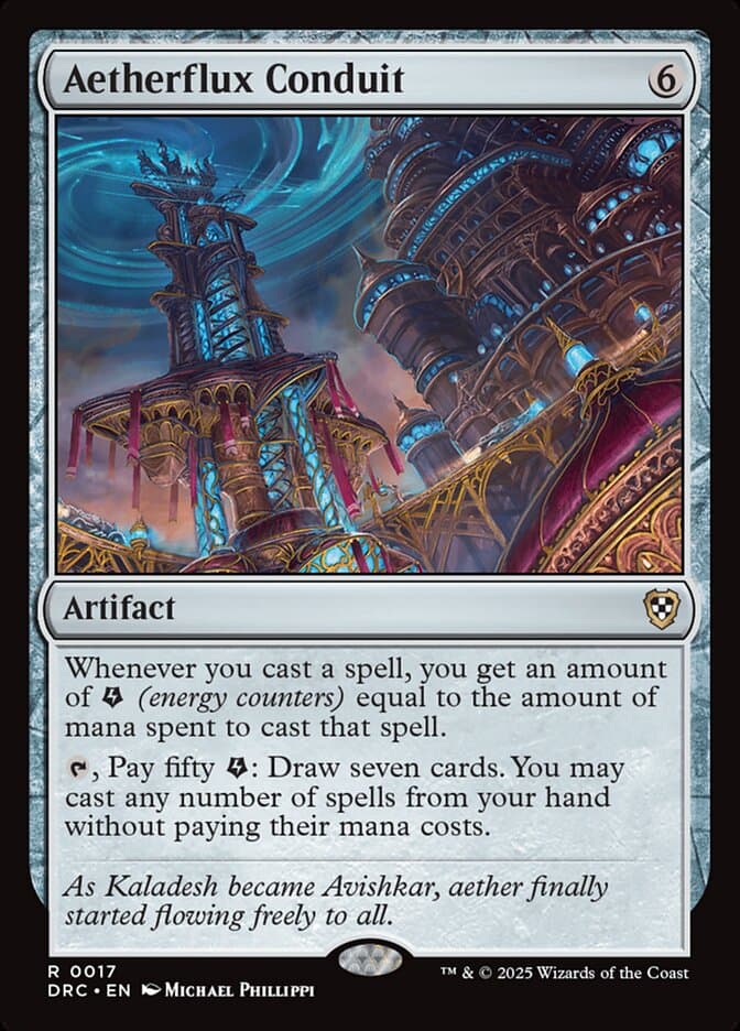 Aetherflux Conduit — Aetherdrift Commander