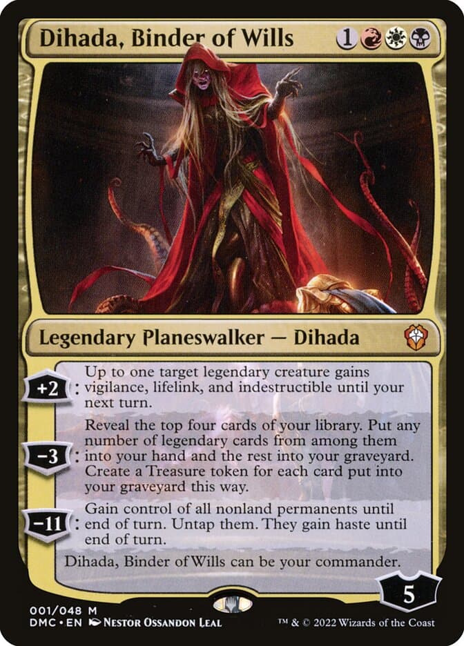 Dihada, Binder of Wills — Dominaria United Commander