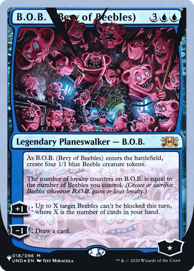 B.O.B. (Bevy of Beebles) — The List (Unfinity Foil Edition)