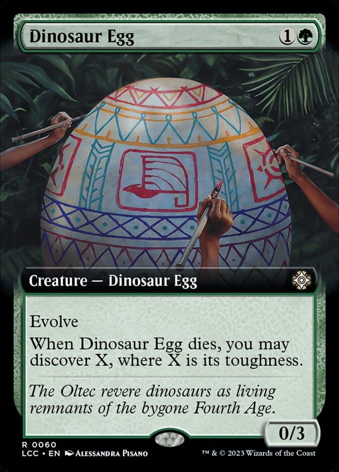 Dinosaur Egg — The Lost Caverns of Ixalan Commander