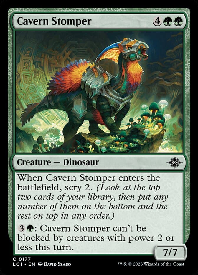 Cavern Stomper — The Lost Caverns of Ixalan