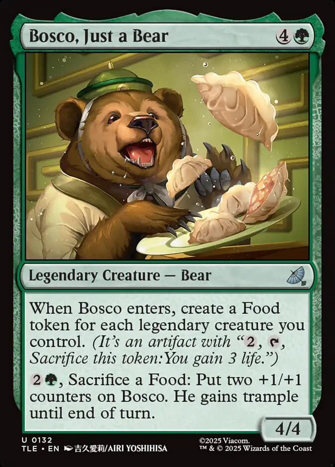 Bosco, Just a Bear — Avatar: The Last Airbender Eternal