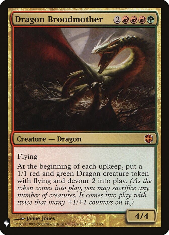 Dragon Broodmother — The List