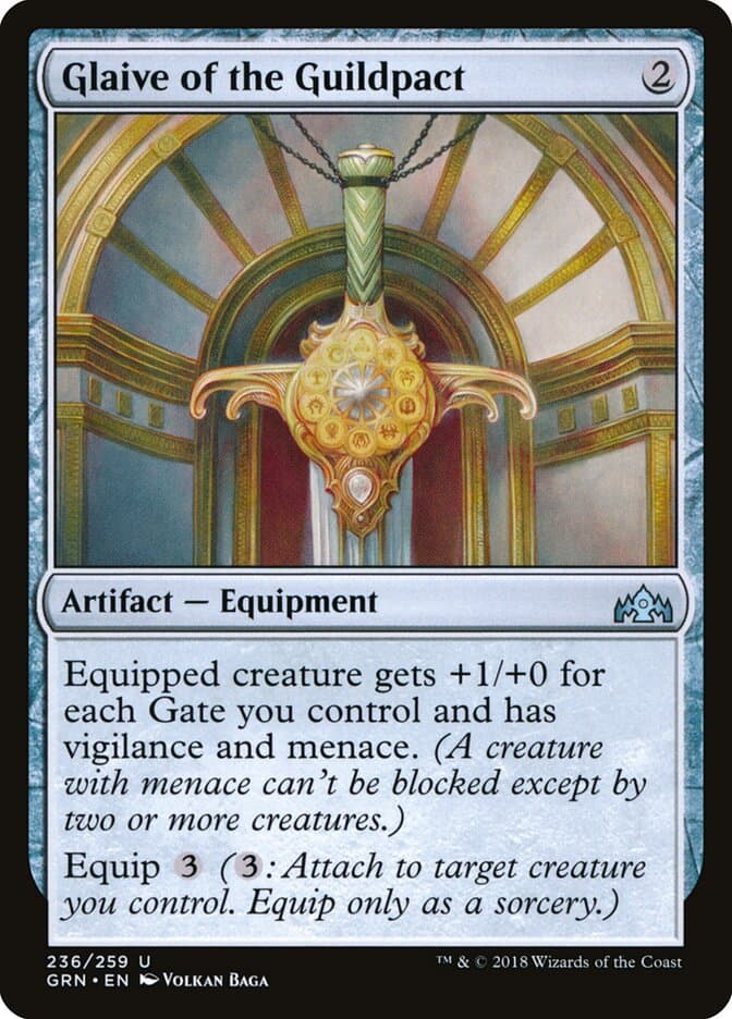 Glaive of the Guildpact — Guilds of Ravnica