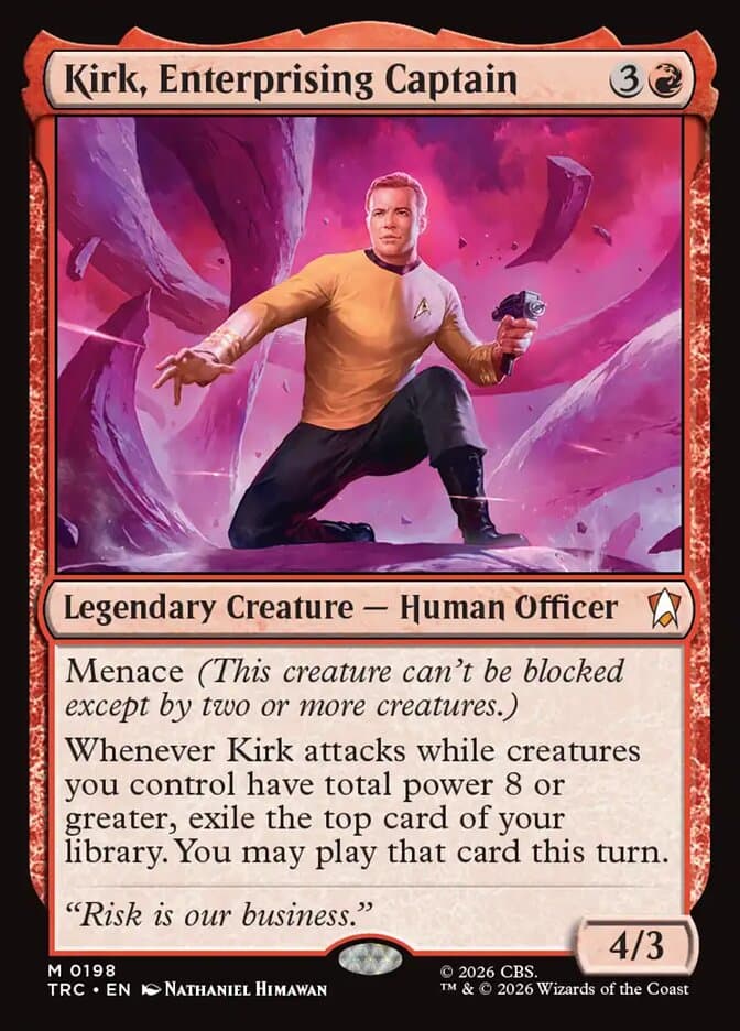 Kirk, Enterprising Captain — Star Trek Commander