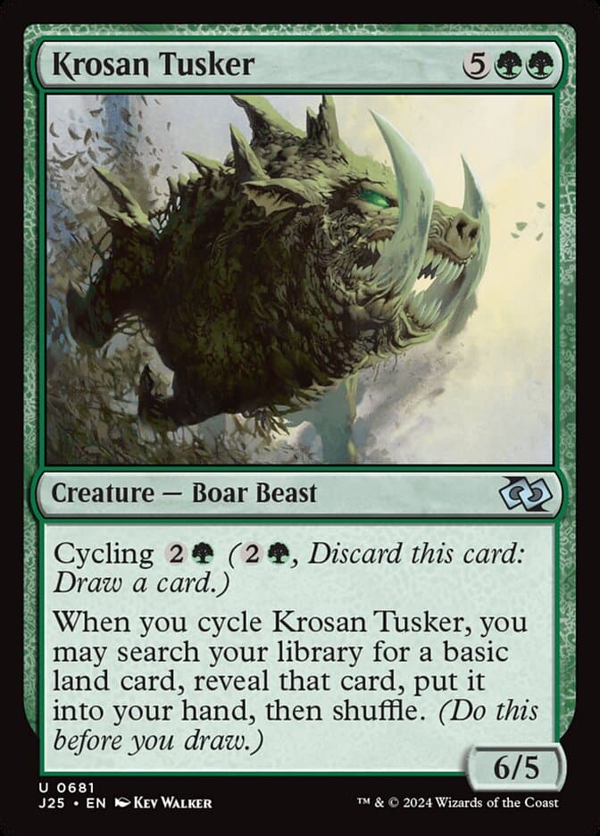 Krosan Tusker — Foundations Jumpstart