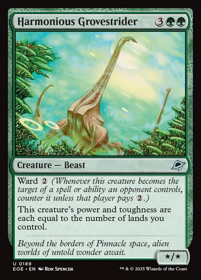 Harmonious Grovestrider — Edge of Eternities