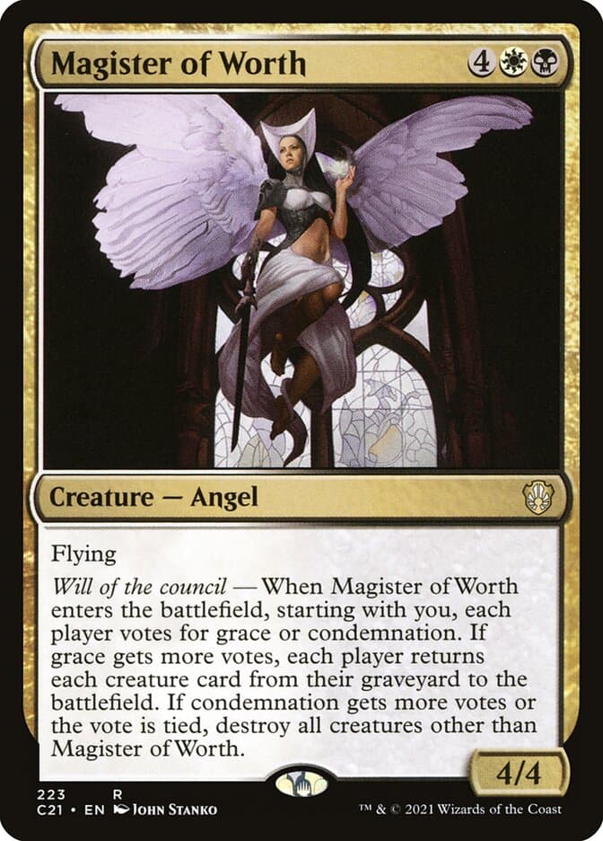 Magister of Worth — Commander 2021