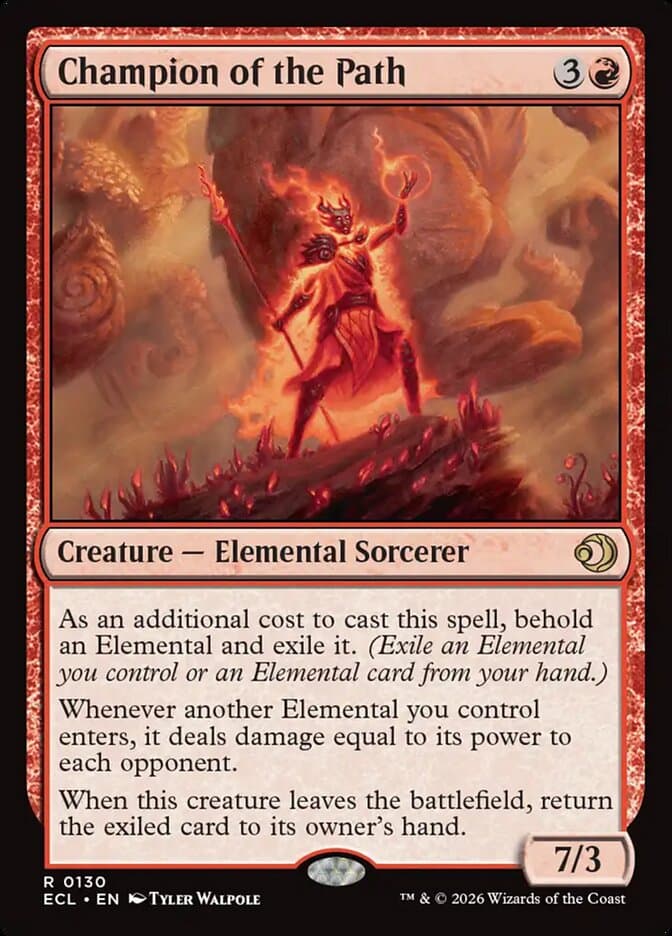 Champion of the Path — Lorwyn Eclipsed