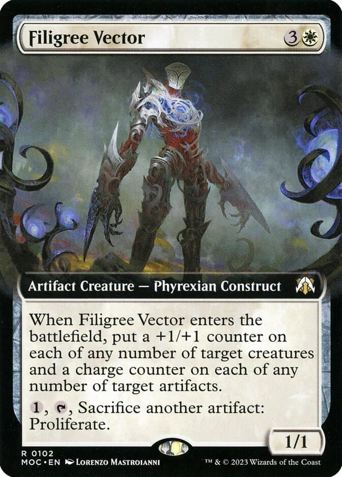 Filigree Vector — March of the Machine Commander