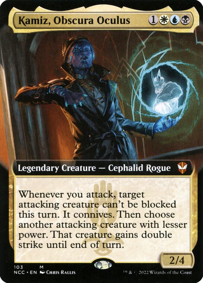 Kamiz, Obscura Oculus — New Capenna Commander