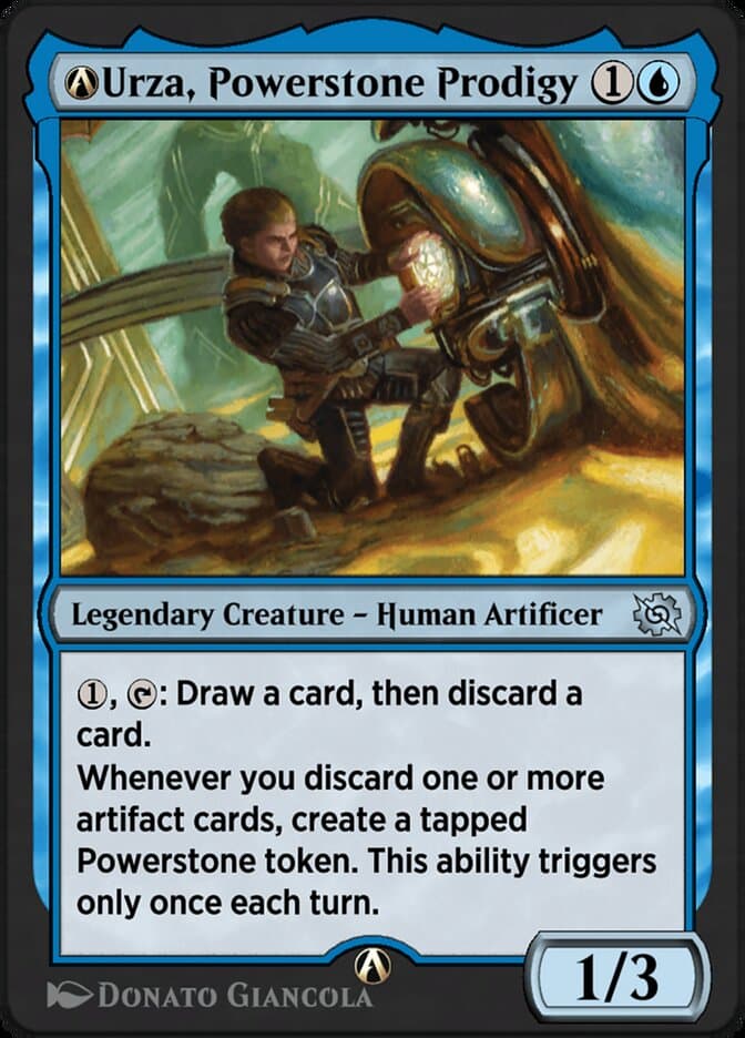 A-Urza, Powerstone Prodigy — The Brothers' War