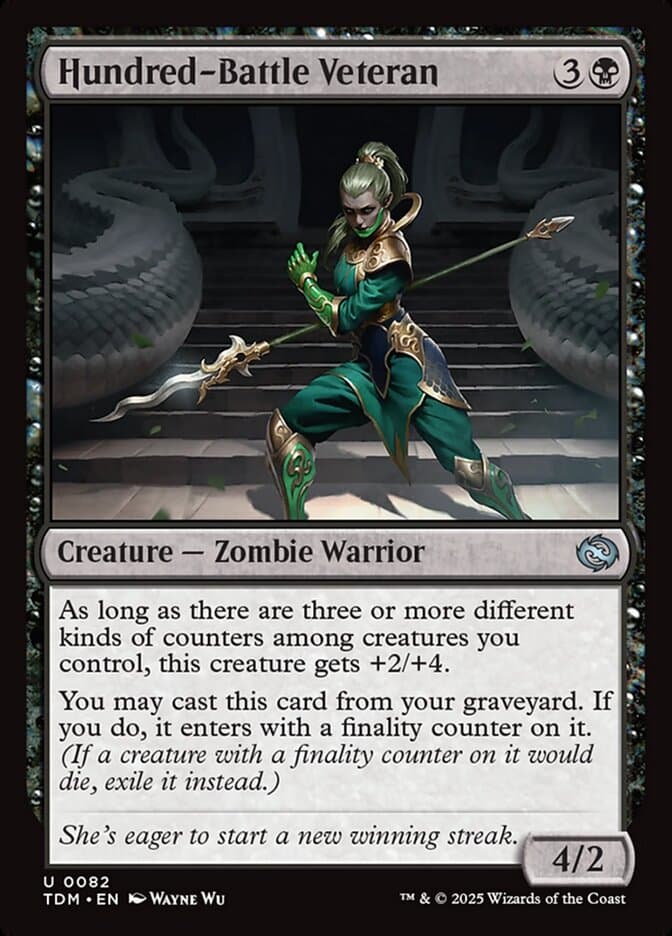 Hundred-Battle Veteran — Tarkir: Dragonstorm