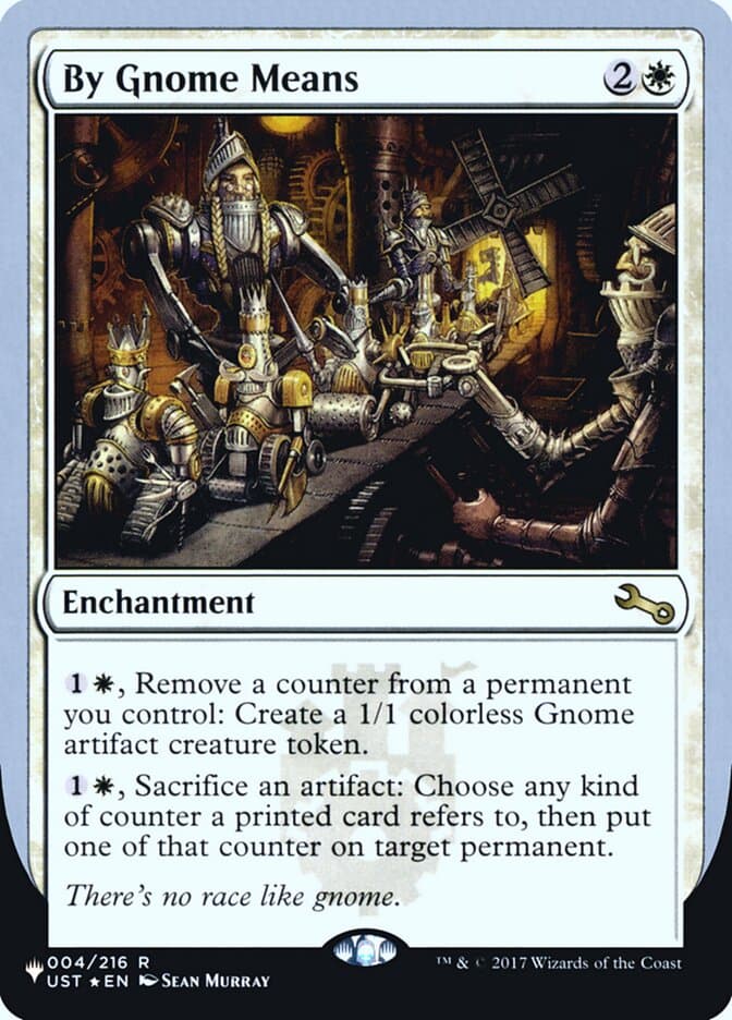 By Gnome Means — The List (Unfinity Foil Edition)