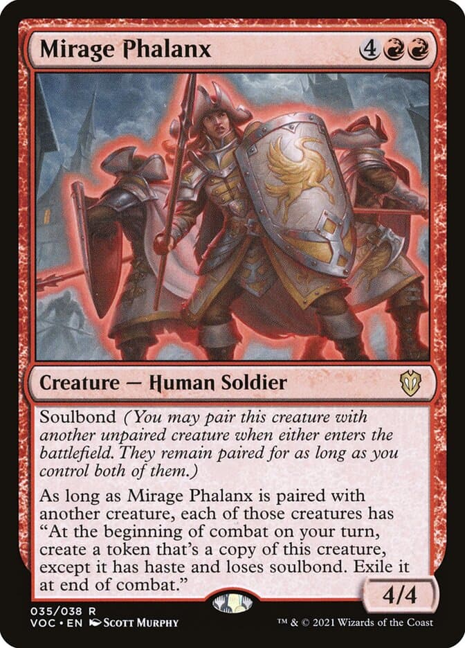 Mirage Phalanx — Crimson Vow Commander