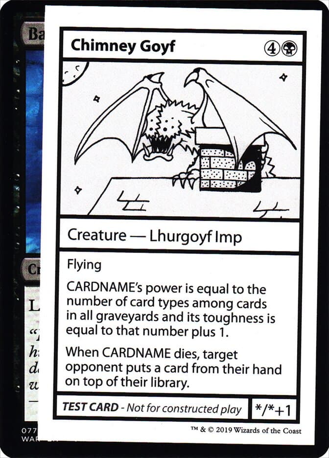 Chimney Goyf — Mystery Booster Playtest Cards 2021