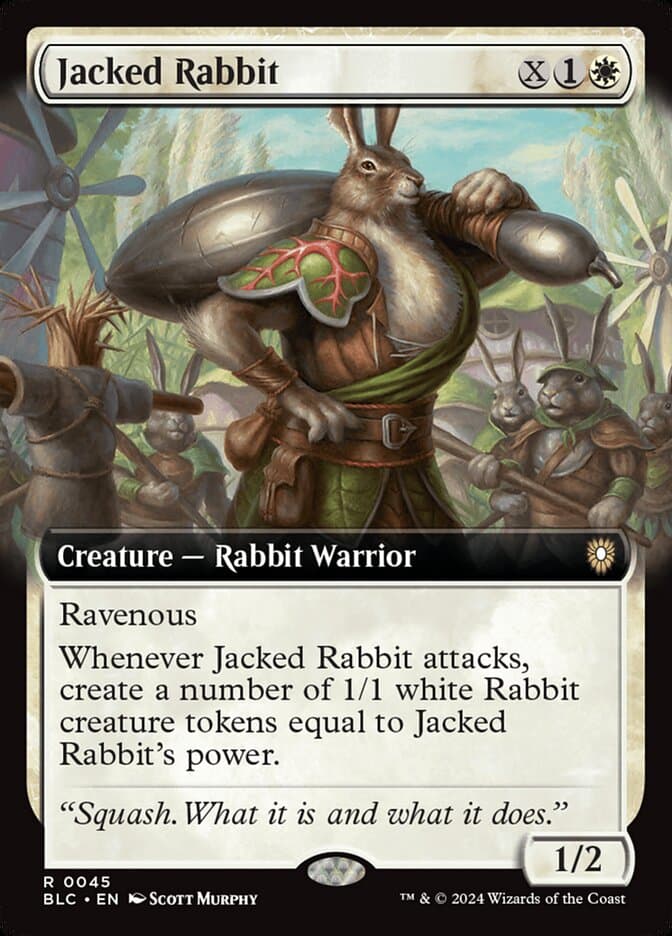 Jacked Rabbit — Bloomburrow Commander