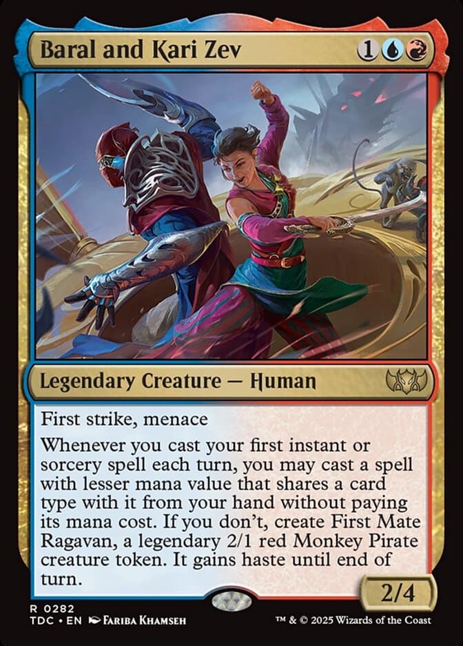 Baral and Kari Zev — Tarkir: Dragonstorm Commander