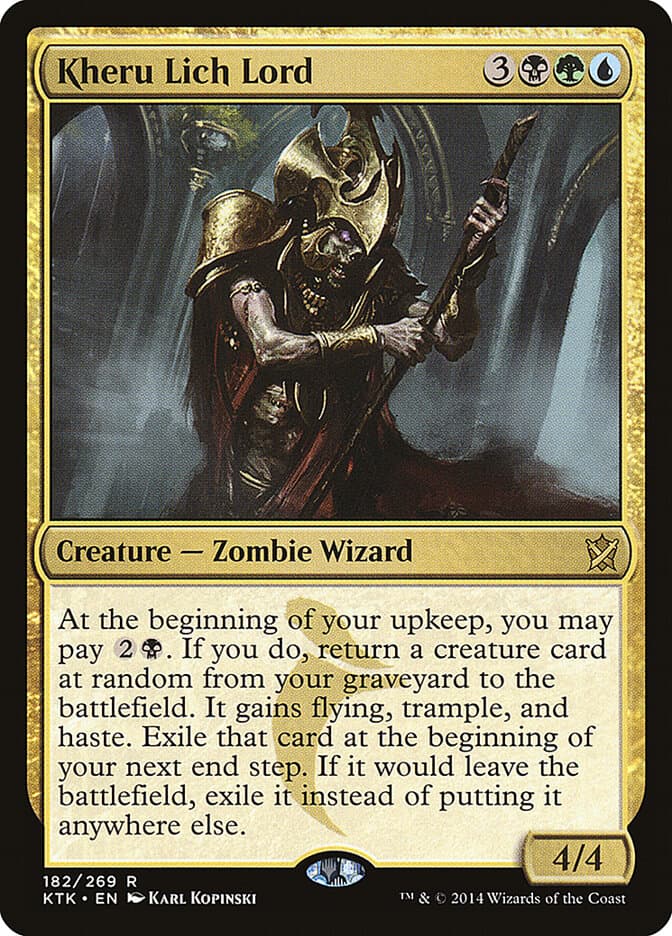 Kheru Lich Lord — Khans of Tarkir