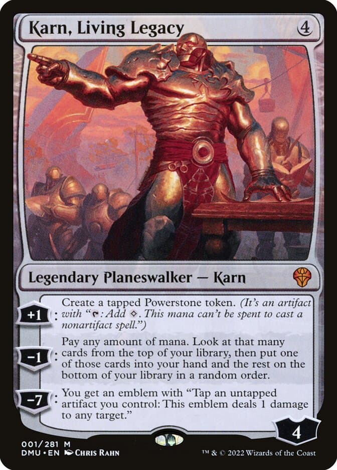 Karn, Living Legacy — Dominaria United