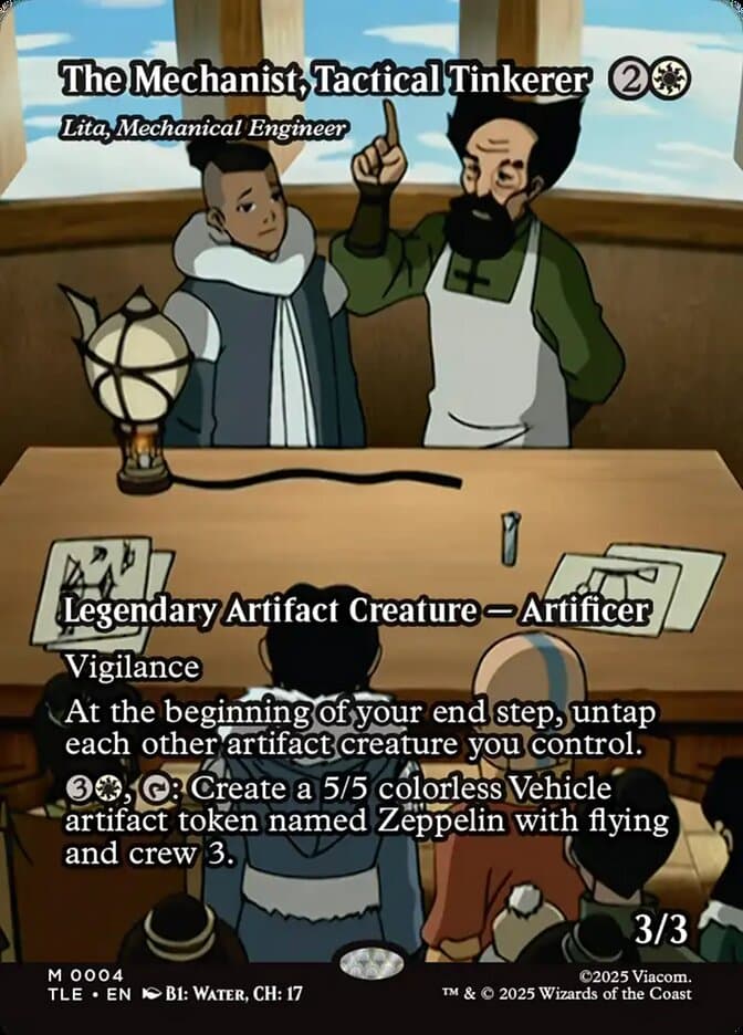 Lita, Mechanical Engineer — Avatar: The Last Airbender Eternal