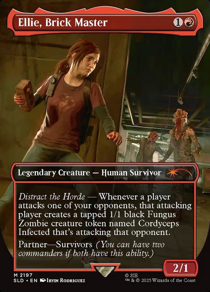 Ellie, Brick Master — Secret Lair Drop