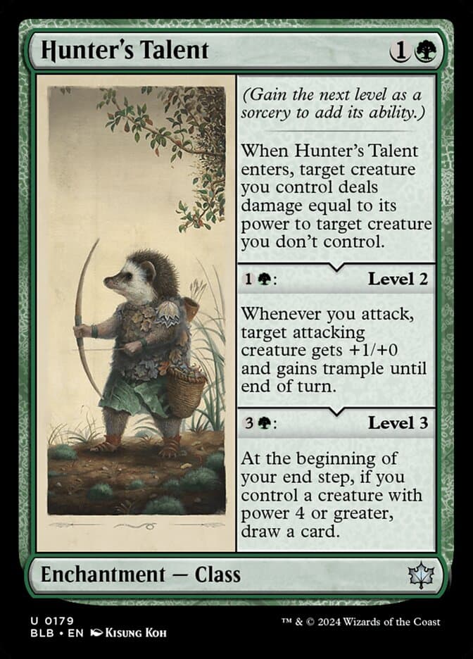 Hunter's Talent — Bloomburrow