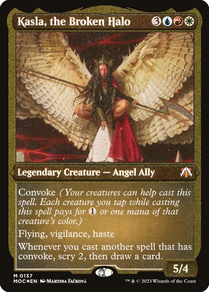 Kasla, the Broken Halo — March of the Machine Commander