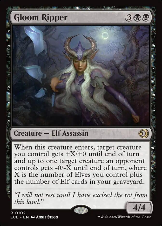 Gloom Ripper — Lorwyn Eclipsed