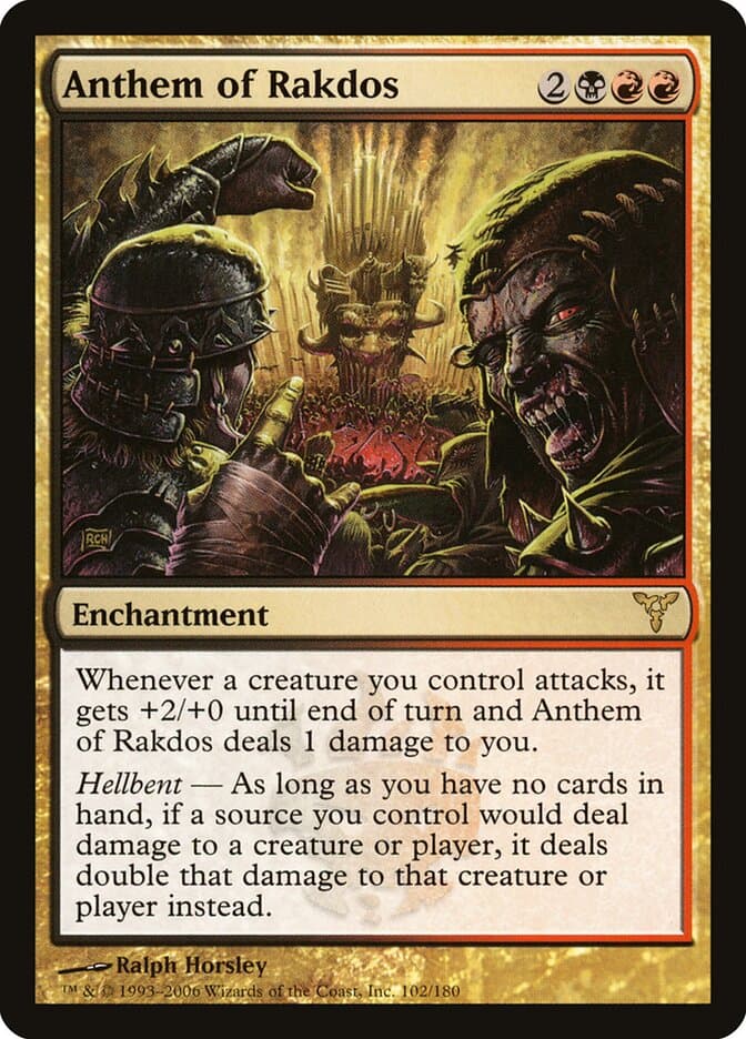Anthem of Rakdos — Dissension
