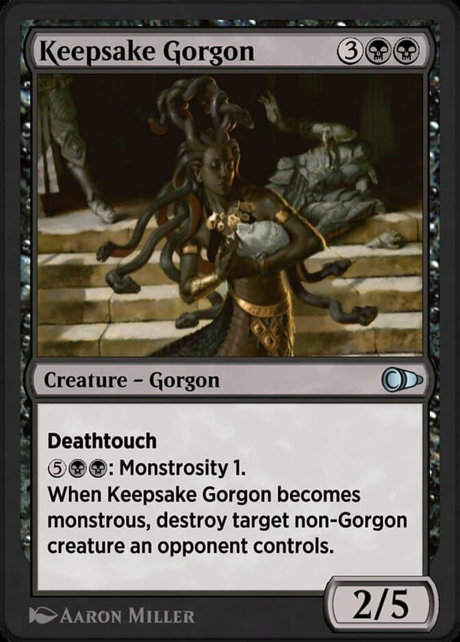 Keepsake Gorgon — Pioneer Masters