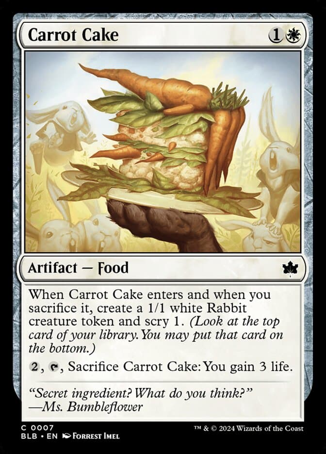 Carrot Cake — Bloomburrow