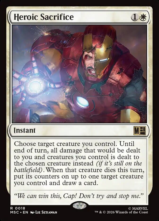 Heroic Sacrifice — Marvel Super Heroes Commander
