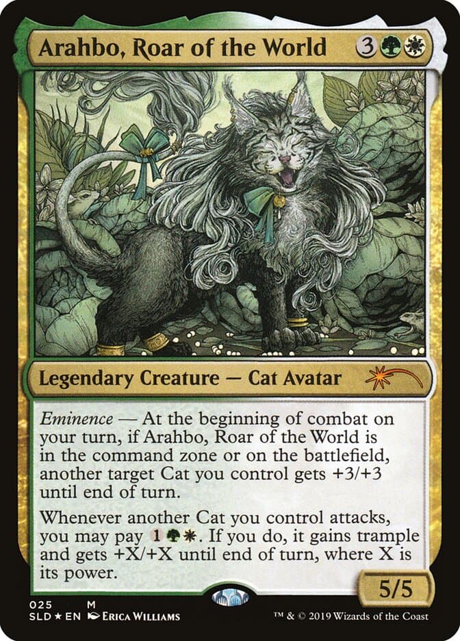 Arahbo, Roar of the World — Secret Lair Drop